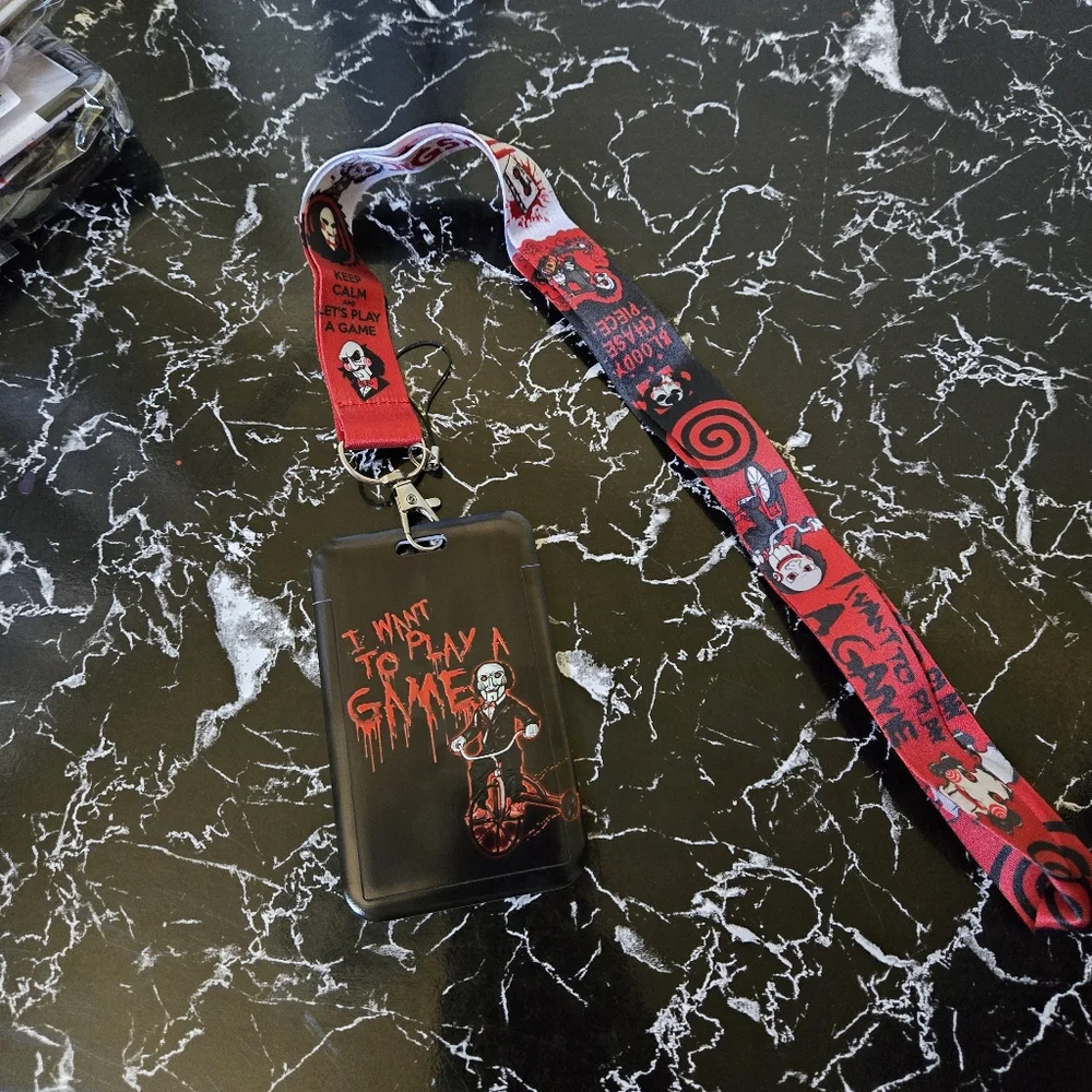 🍒🍒 JigSaw Lanyard
